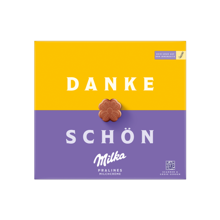 Milka Kleines Dankeschön Pralinés Milchcrème 110g-7622210598011