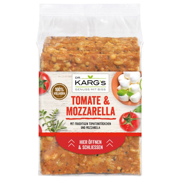 DR KARG'S Knäcke Tomate Mozzarella 200g-4033634062621