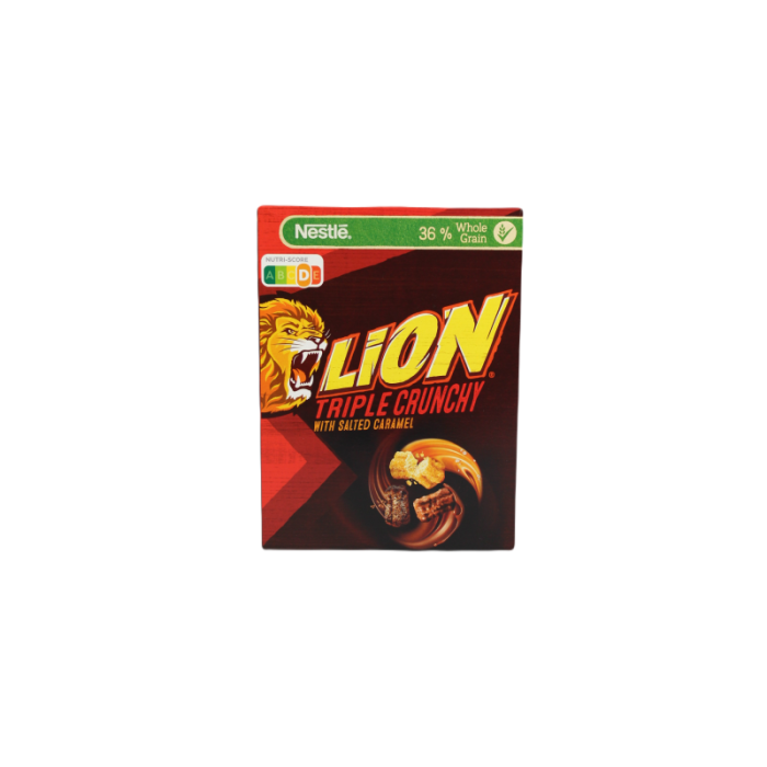 Nestlé Lion Cereals Triple Crunchy Salted Caramel à 300g-8445290336552