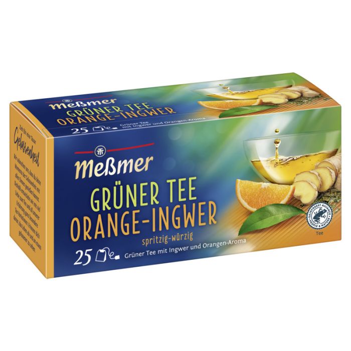 MEßMER Grüner Tee Orange-Ingw. 25er-4002221015128