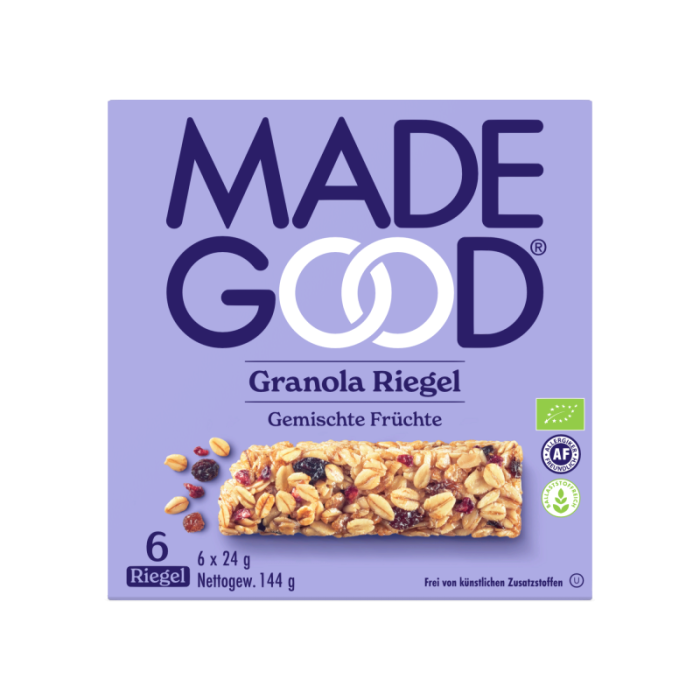 MadeGood Granola Riegel Gemischte Früchte 144g-687456213583