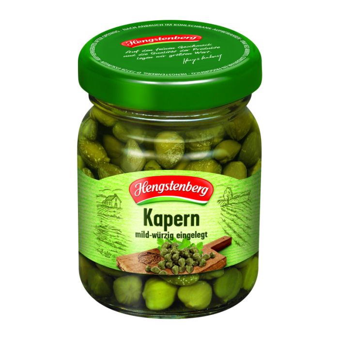 Hengstenberg KAPERN, mild-würzig eingelegt, 53 ML GLAS 45g-4008100175570