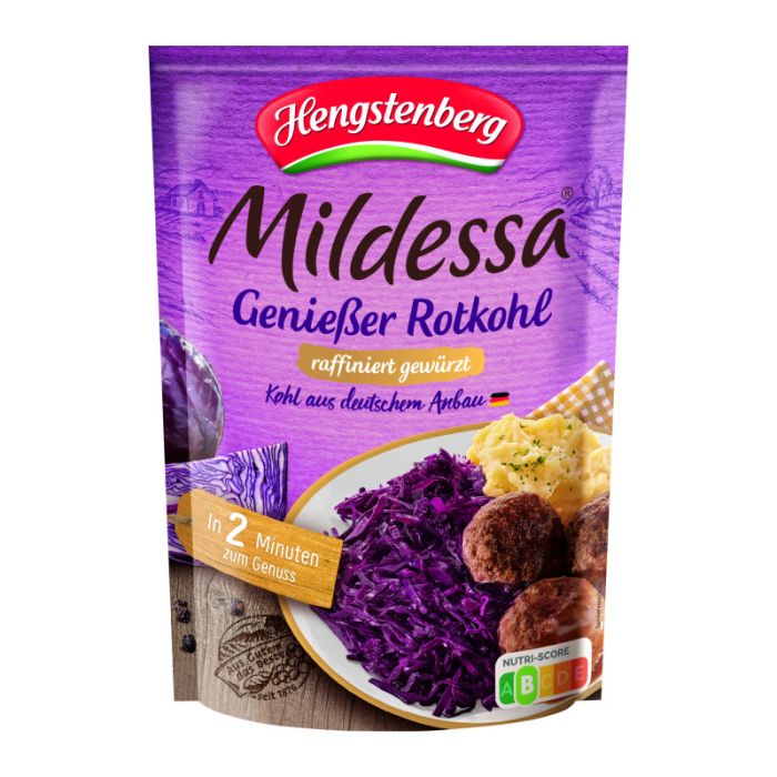 Hengstenberg Mildessa Genießer Rotkohl 400g-4008100173019