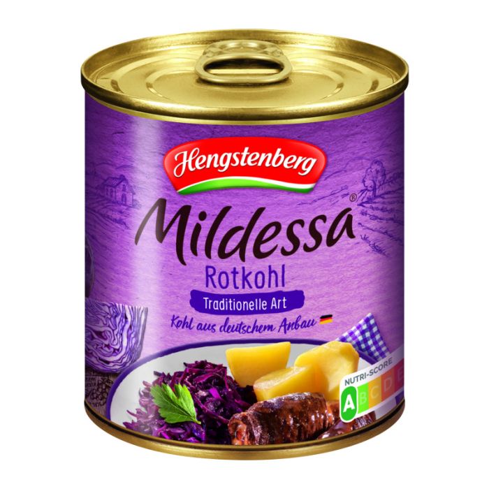 Hengstenberg Mildessa Rotkohl 314ml-40081977