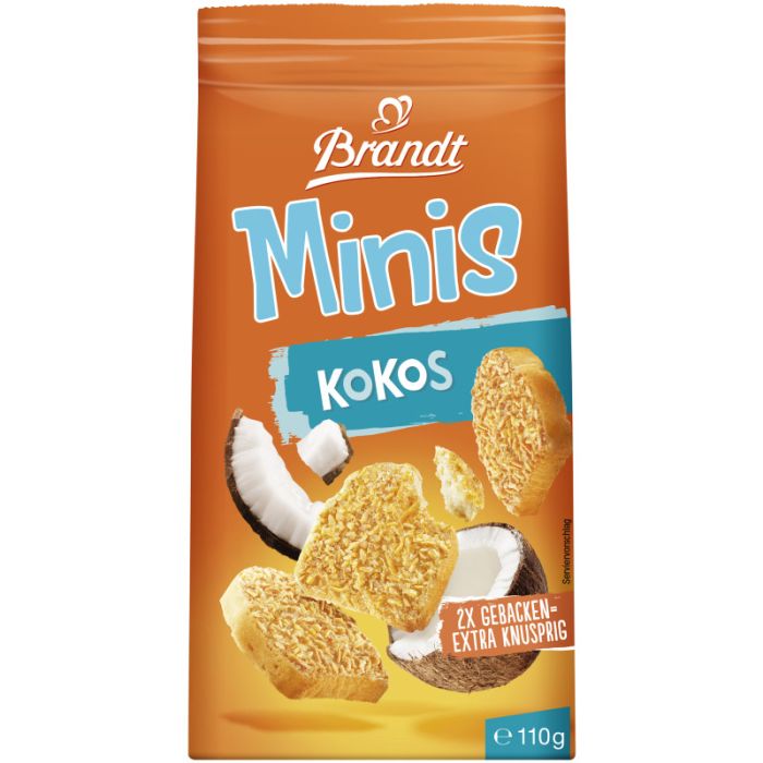 Brandt Minis Kokos 110g-4013752040046