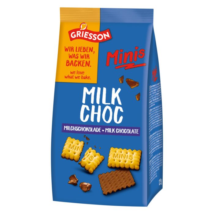 Griesson Milk Choc Minis 125g-4001518009437