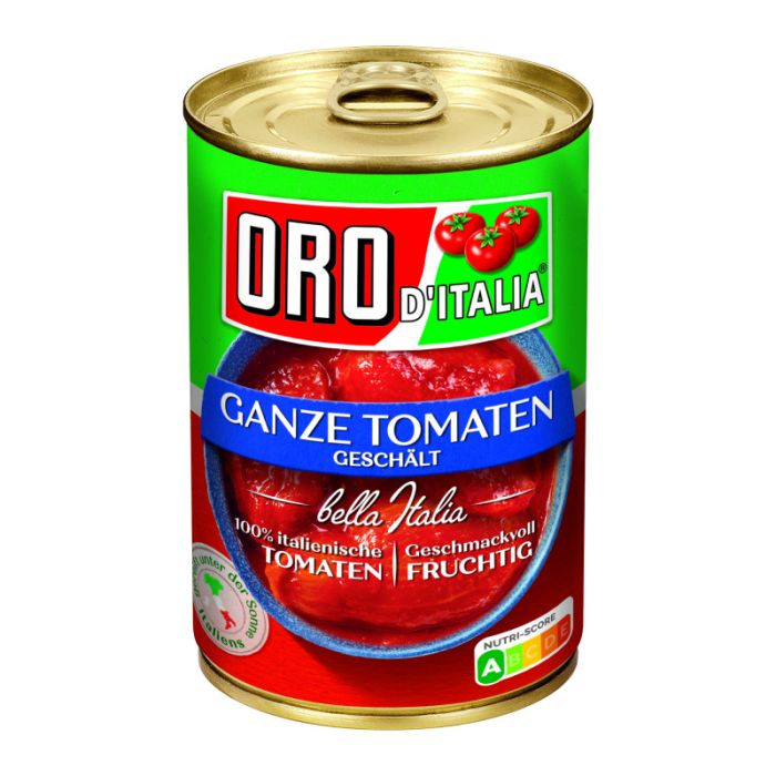 ORO d´Italia - Ganze geschälte Tomaten, 425 ml-4008100169173