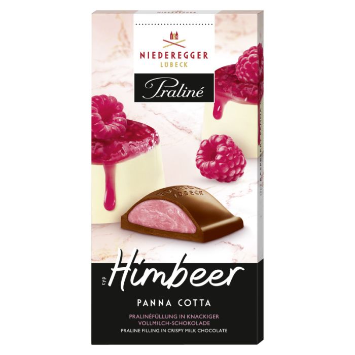 Niederegger Praliné Tafel Typ Himbeer Panna Cotta 100g-4000161020639