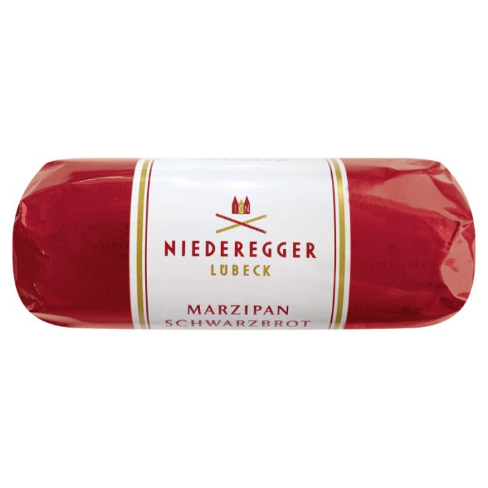 Niederegger Marzipan Schwarzbrot im Verkaufskarton 75g-4000161050209