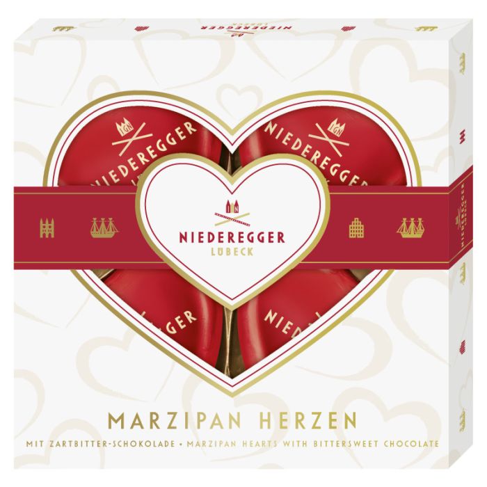 Niederegger Marzipan Herzen 50g-4000161090052