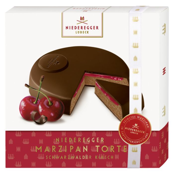 Niederegger Marzipan Torte Schwarzwälder Kirsch 185g-4000161470755