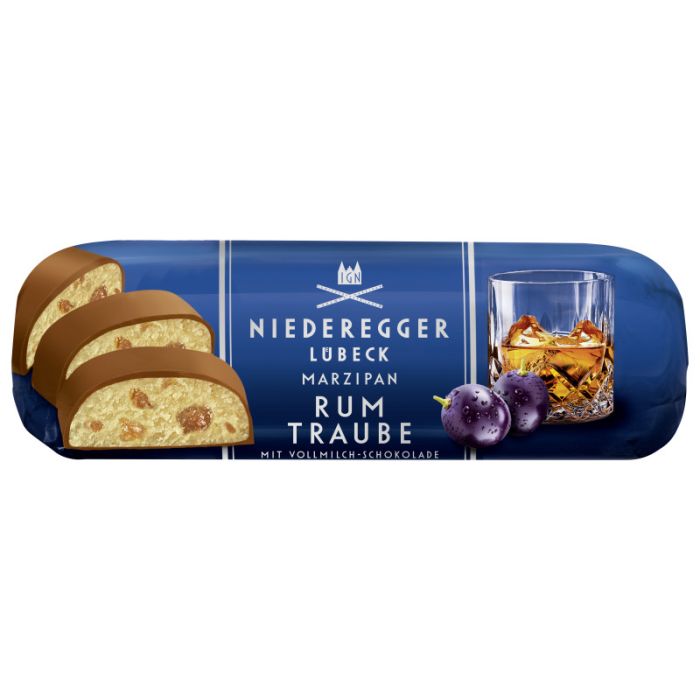 Niederegger Marzipanbrot Rum Traube 125g-4000161050230