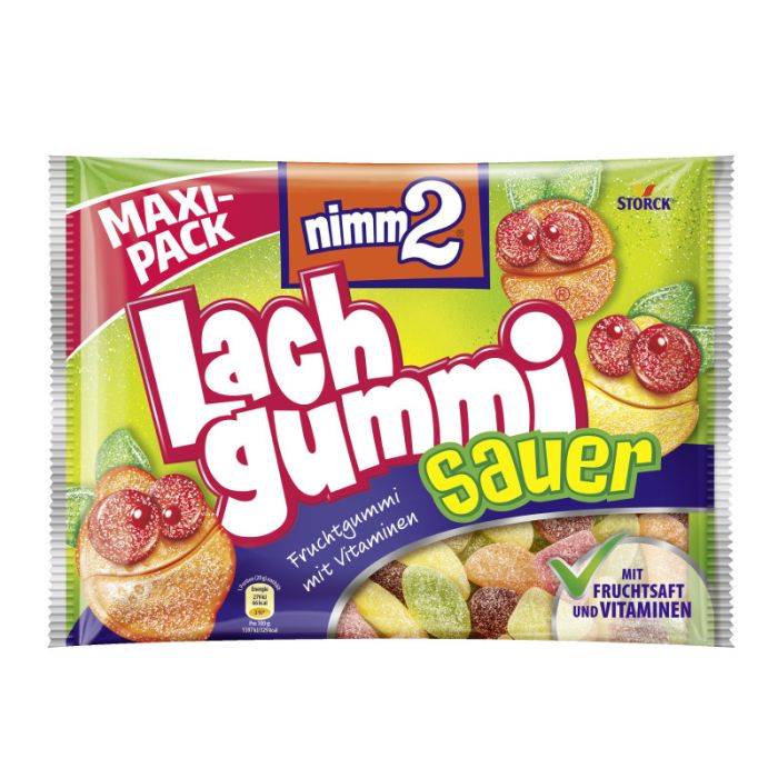 nimm2 Lachgummi Sauer 376g-4014400914863