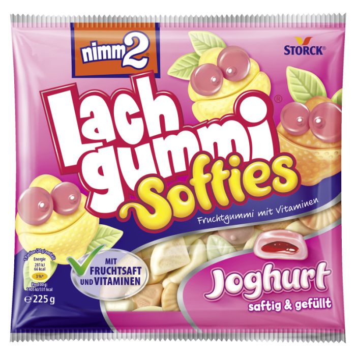 nimm2 Lachgummi Softies Joghurt  225g-4014400916867