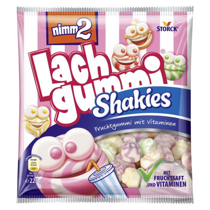 nimm2 Lachgummi Shakies 225g-4014400920383