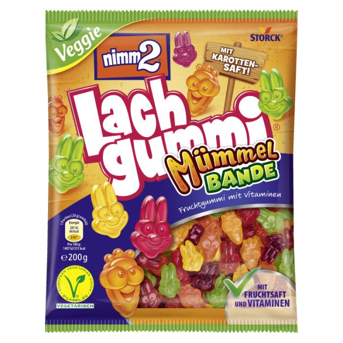 nimm2 Lachgummi Mümmelbande 200g-4014400932331