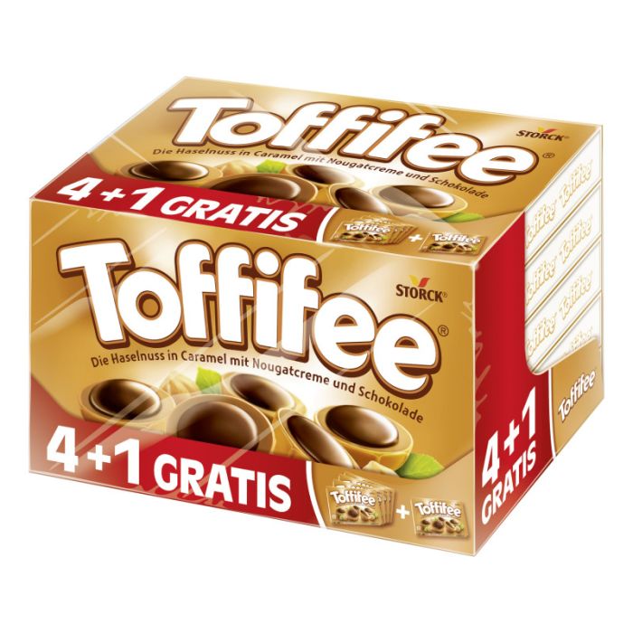 Toffifee 4+1, (Sparpack mit 5 x 125g) = 625g-4014400923377