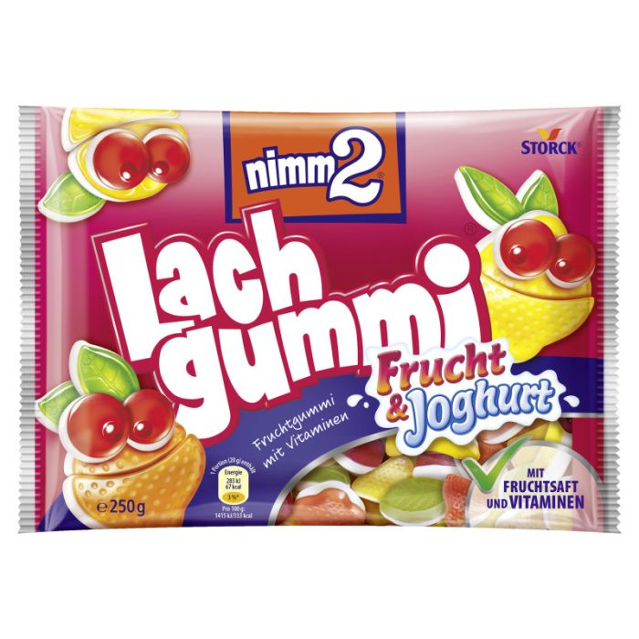 nimm2 Lachgummi Frucht&Joghurt 250g-4014400912166