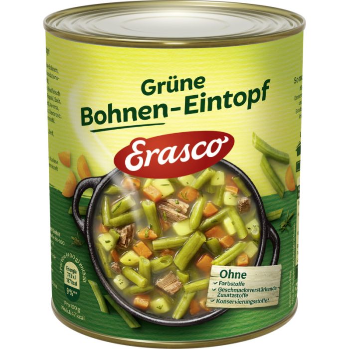 Erasco Grüne Bohnen-Eintopf 800g-4037300108217