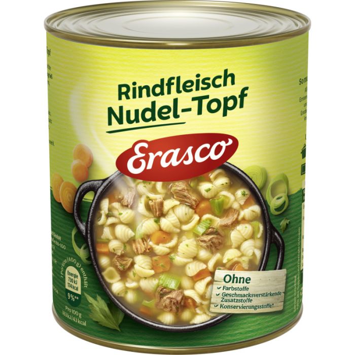 Erasco Rindfleisch-Nudeltopf 800g-4037300104523