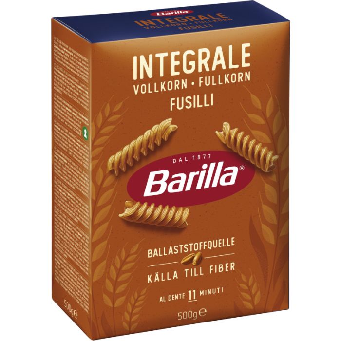 Barilla  Vollkorn Fusilli 500g-8076809529457