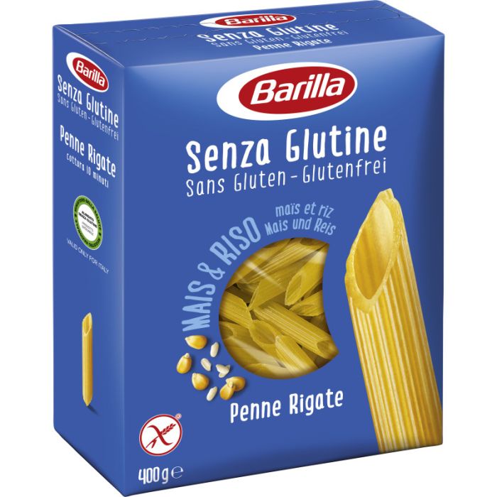 Barilla Glutnfrei Penne Rigate 400g-8076809545457