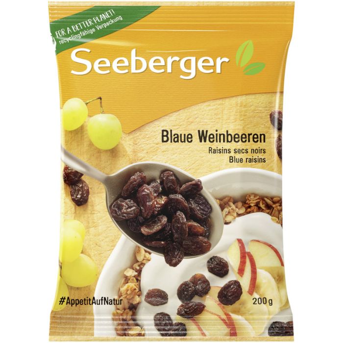 Seeberger Weinbeeren, Getrocknet 200g-4008258161012