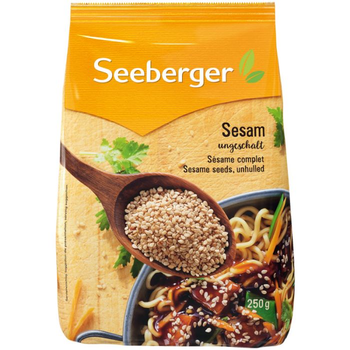 Seeberger Sesam Ungeschaelt 250g-4008258507025