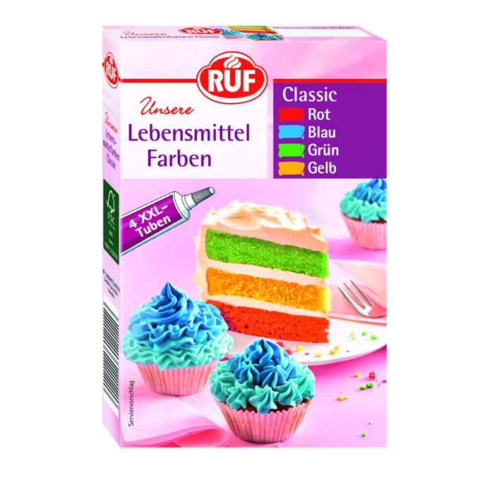 RUF Lebensmittel Farben Classic 80g-4002809025853