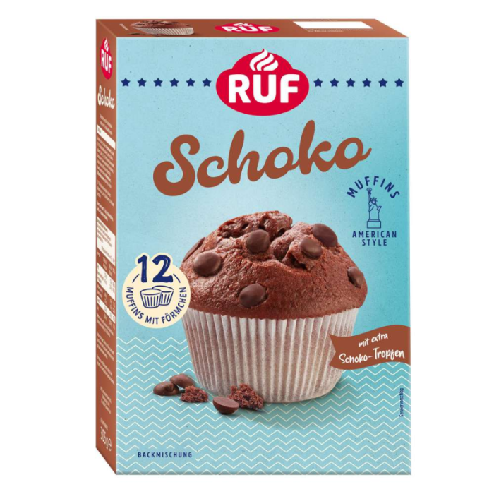 RUF Muffins Schoko 305g-4002809034473