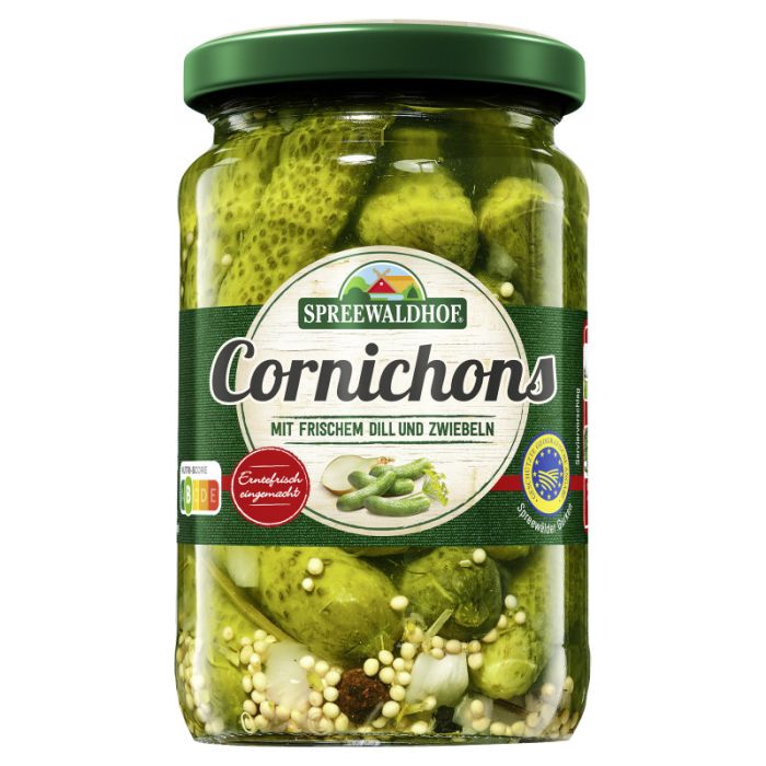 SPREEWALDHOF Cornichons 330g-4012712001509