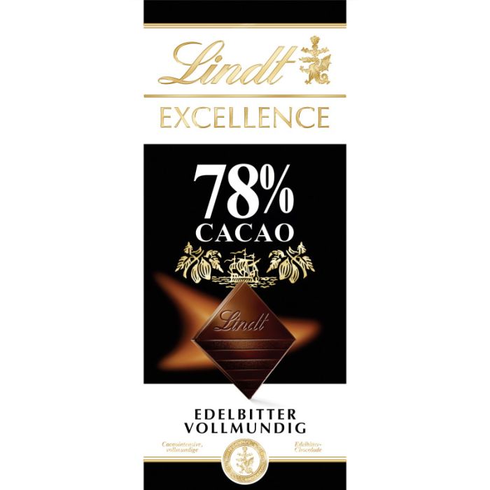 Lindt Excellence 78% (100g)-4000539102080