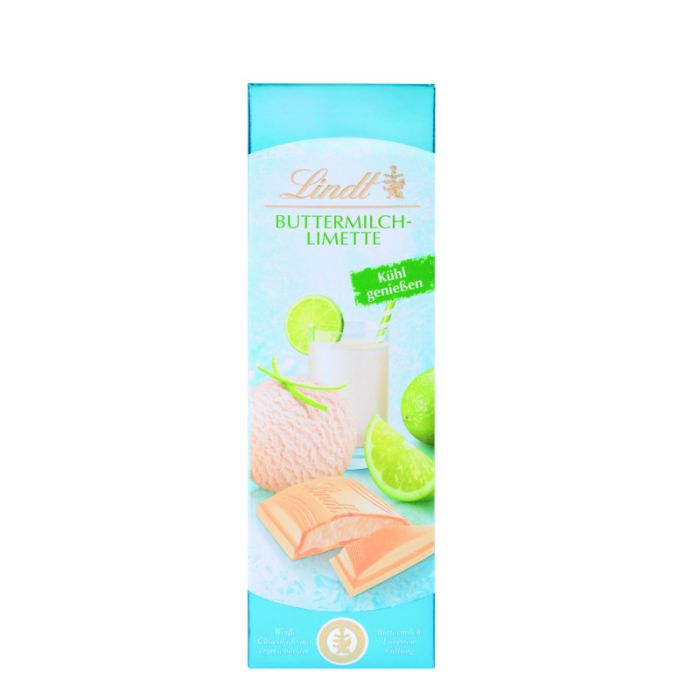 Lindt Buttermilch Limette Tafel 100g-4000539102721