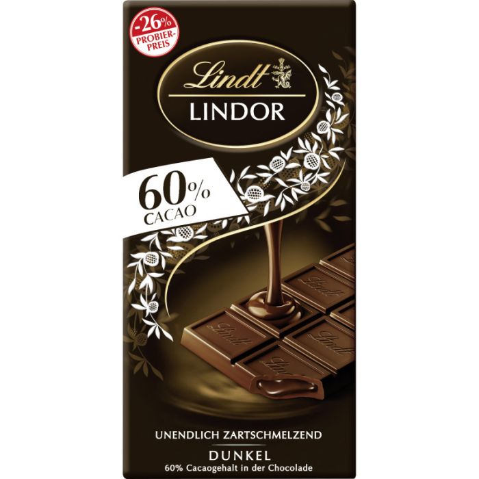 Lindt Lindor Tafel 60% Promo (100g)-8003340803807