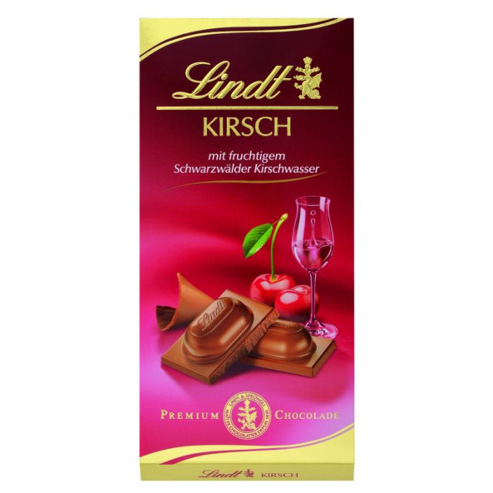 Lindt Kirsch Tafel 100g-4000539003103