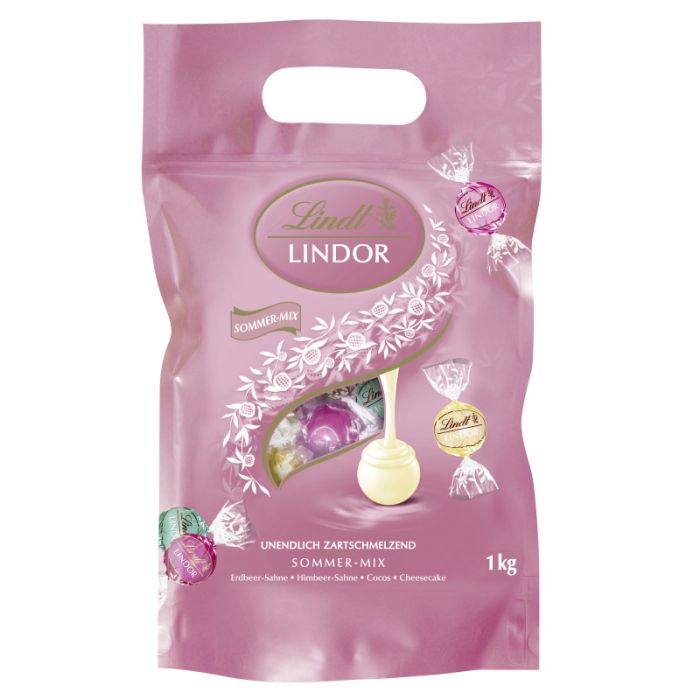 Lindt LINDOR Beutel Sommer-Mix 1000g-4000539144288