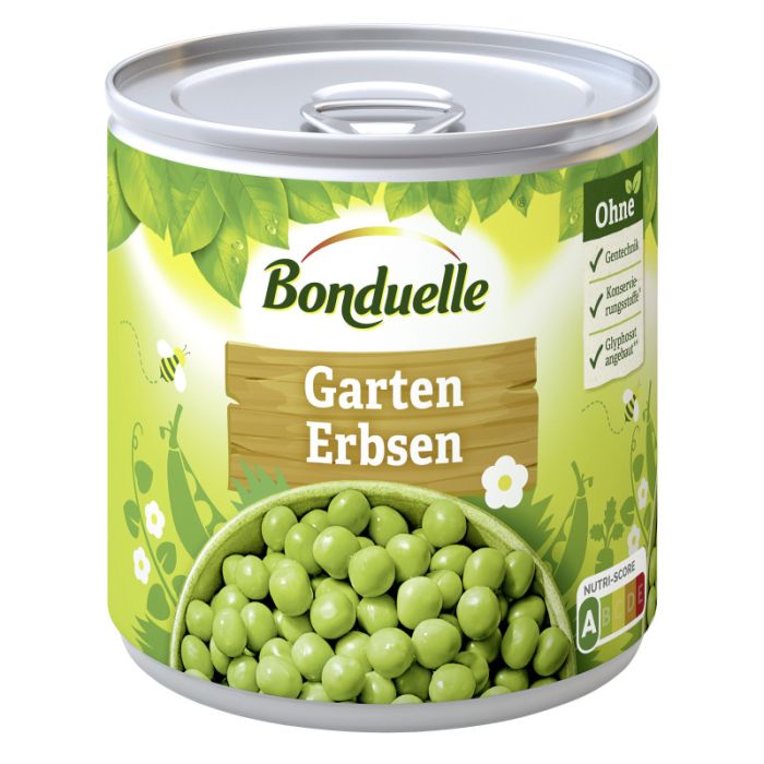 Bonduelle Garten Erbsen 425ml / 400g-3083681115222