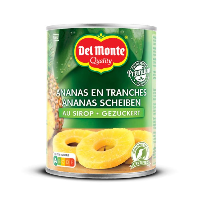 Del Monte Ananas, Scheiben, gezuckert, 570g-24000012313