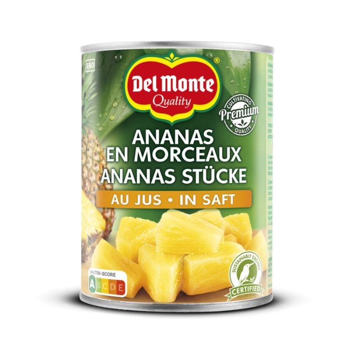 Del Monte Ananas, Stücke, in Saft, 560g-24000001645