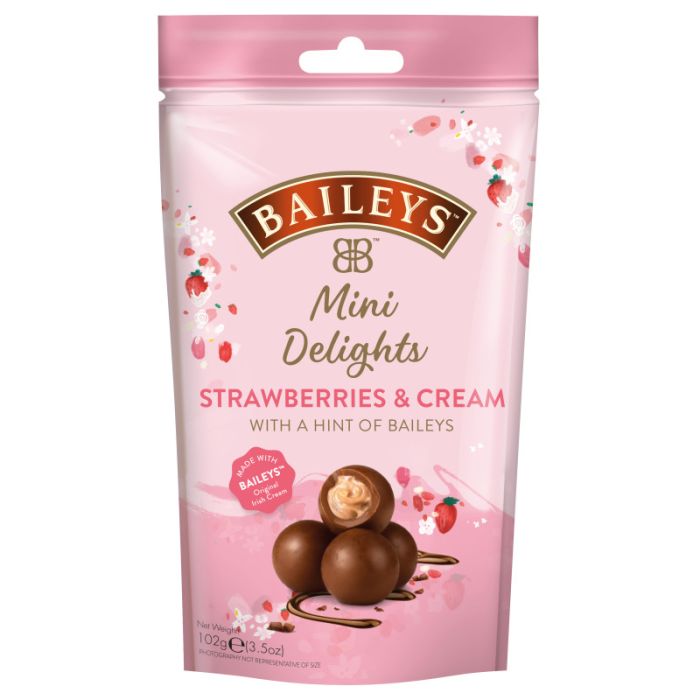 BAILEYS Mini Delights Strawberries & Cream 102g-5099872018003