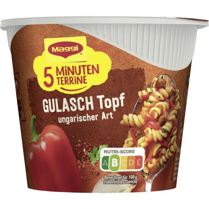 MAGGI 5 MINUTEN TERRINE Gulasch Topf 57g-7613035587427