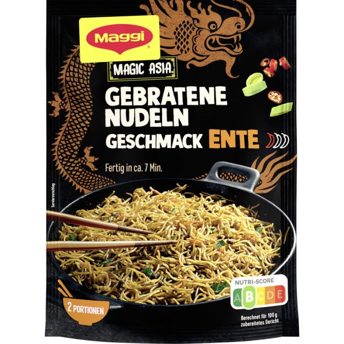 MAGGI MAGIC ASIA Gebratene Nudeln Ente 119g-7613030700067