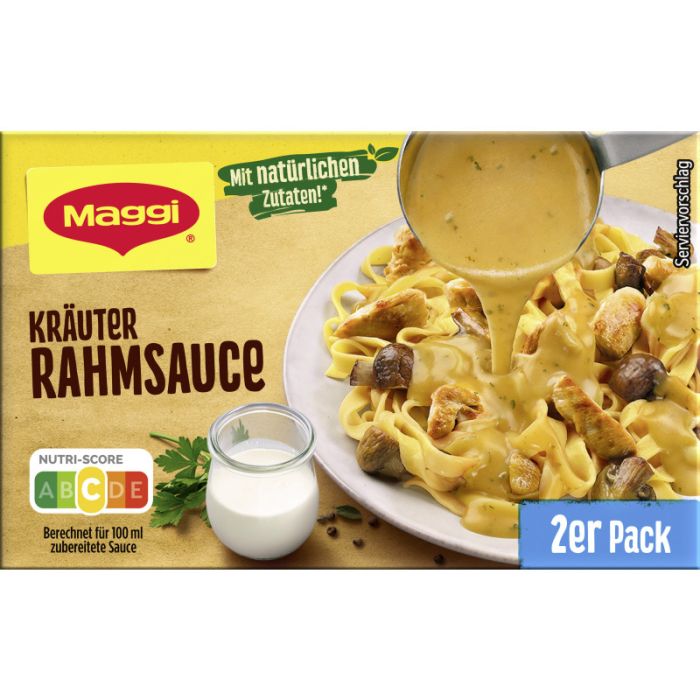 MAGGI Sauce Kräuter Rahm 2er Multipack, ergibt 500ml-7613035448759