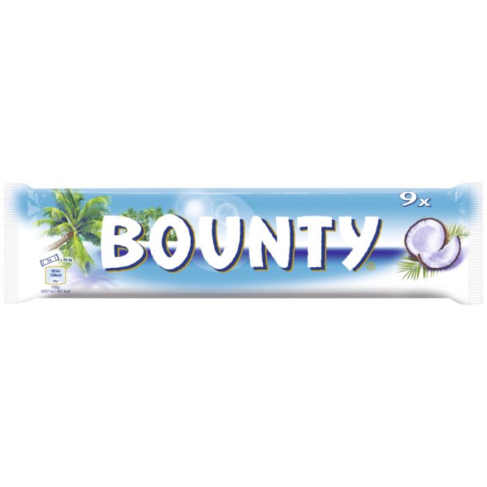 BOUNTY® Mehrfachpack 9x28,5g = 256,5g-5000159326599