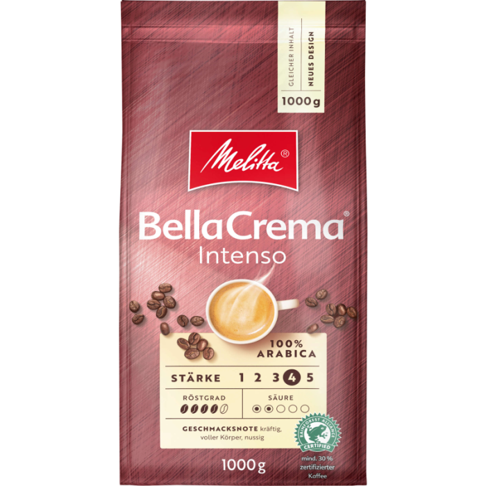 Melitta BellaCrema Intenso 1000g -4002720009741