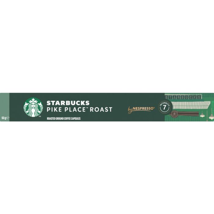 Starbucks Pike Place Roast by Nespresso 10 Kapseln (53g)-7613036961806