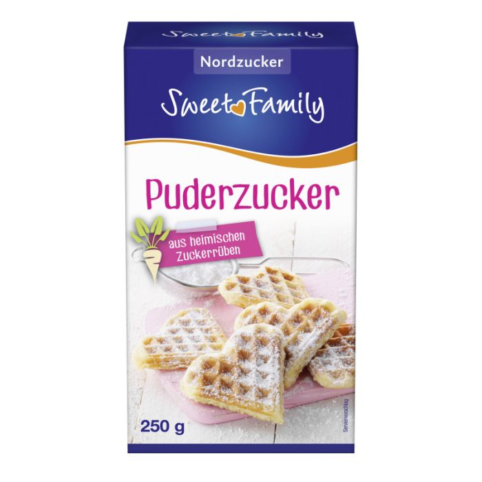 Nordzucker Sweet Family Puderzucker 250g-4008671045005