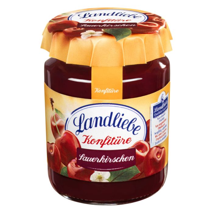 Landliebe Konfitüre Extra, 200g Sauerkirsche-4002575311105