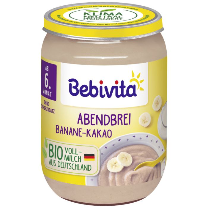 Bebivita Abendbrei Banane-Kakao, 190g-4018852030560