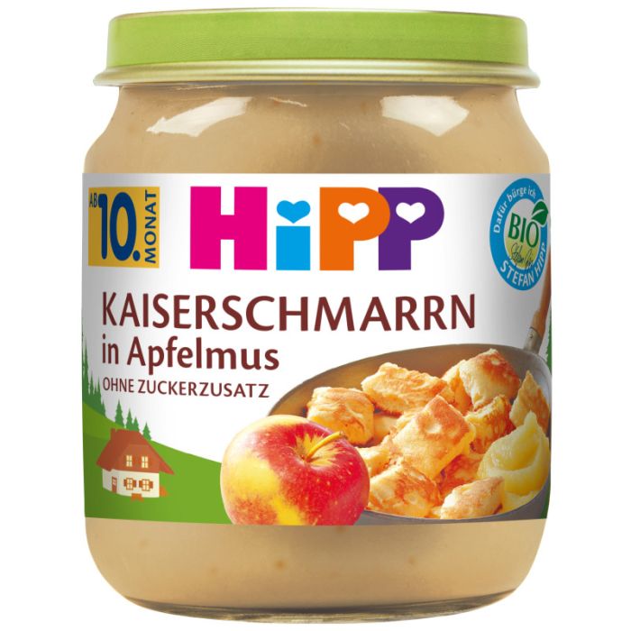 HiPP Bio Dessert Kaiserschmarrn in Apfelmus, 200g-4062300258655